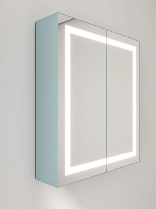 0005055 roca led bathroom mirror with storage unit