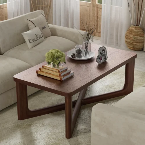 Solid Wood Coffee Table 50 Nordic style