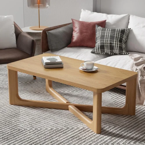 Solid Wood Coffee Table 50 Nordic style